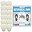 HAPAD Metatarsal Foot Pads for Women & Men, X-Small (6 Pack) - Supportive, Breathable, Comfortable, Lightweight Ball of Foot Pad for Shoes & Heels - Cushions for Metatarsalgia, Mortons, Neuroma