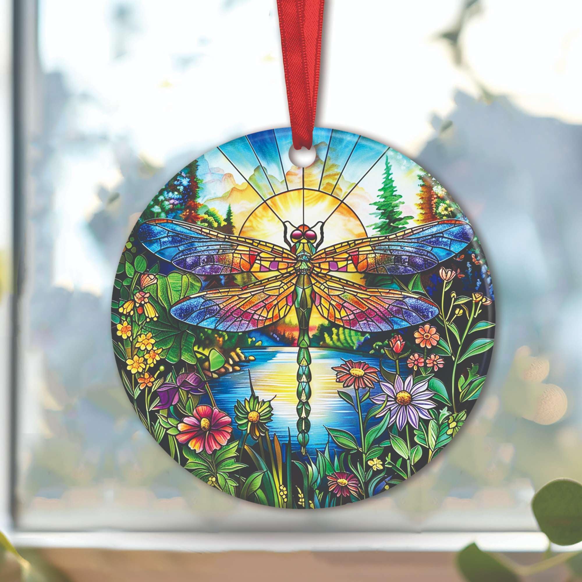 Large butterfly christmas tree ornaments