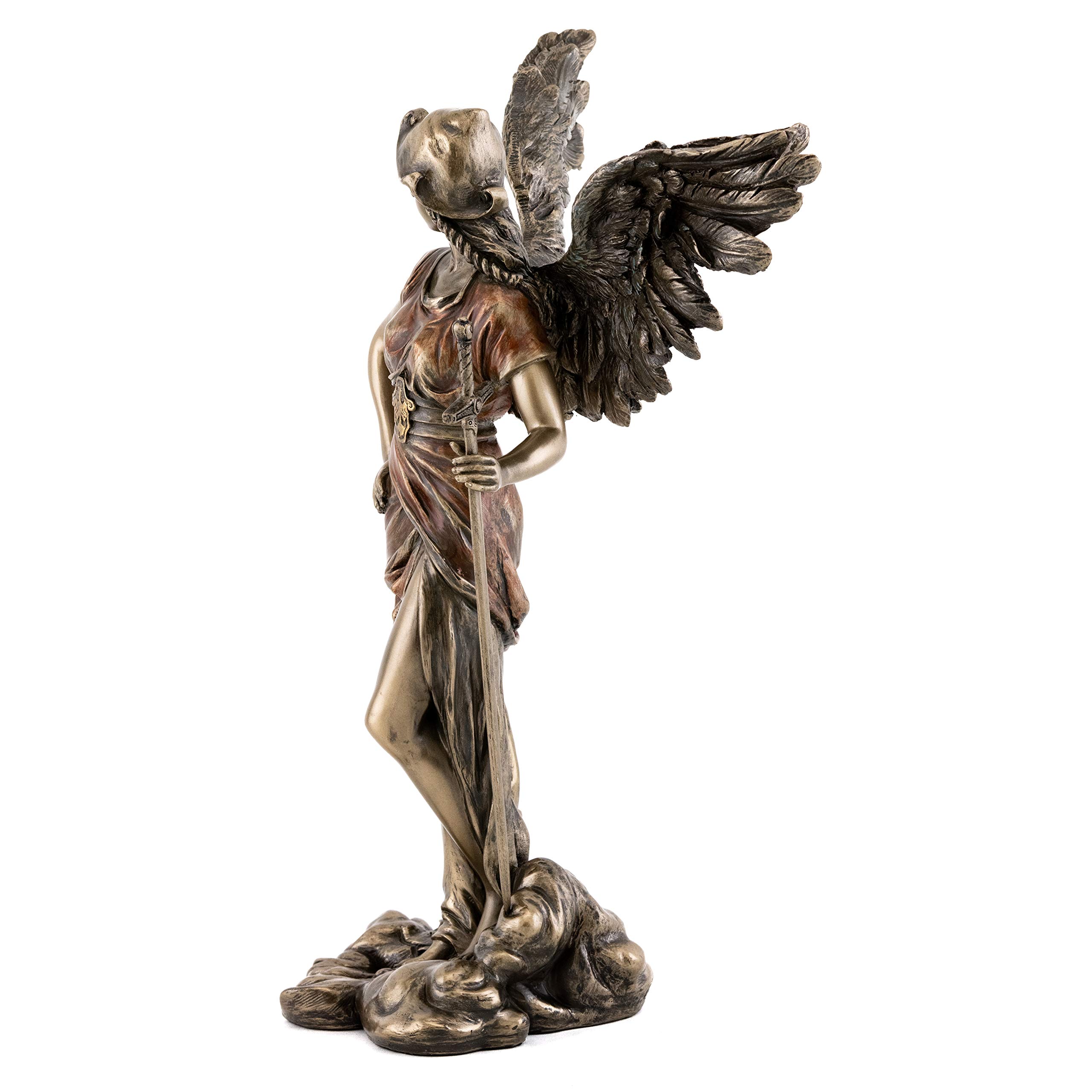 Top Collection Archangel St. Gabriel Statue with Sword - Gabriel Messenger of God Sculpture in Premium Cold-Cast Bronze - 12.25-Inch Collectible Angel Figurine product thumbnail 3