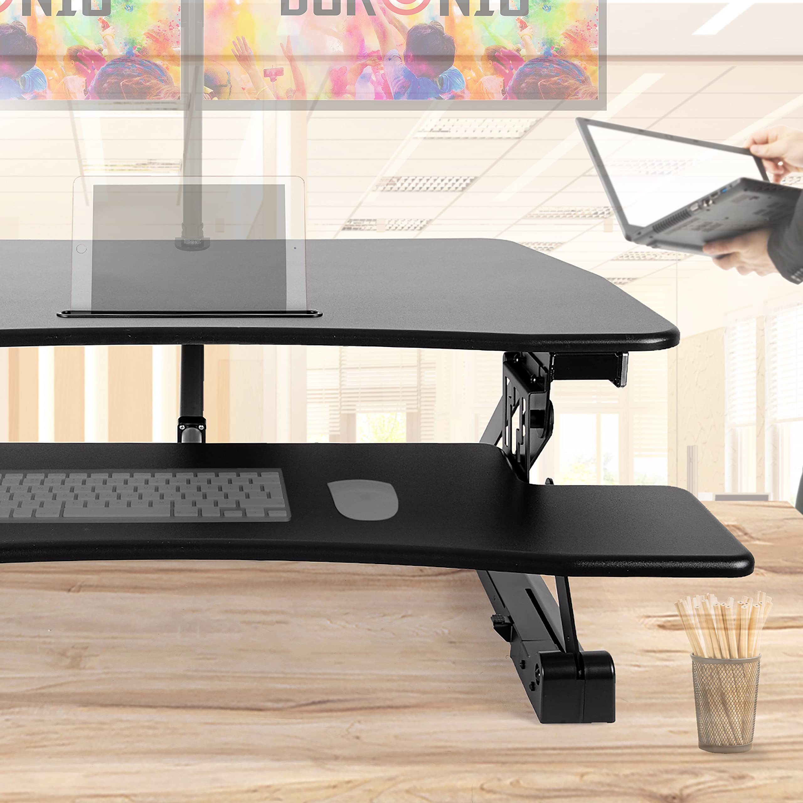 Duronic SitStand Desk DM05D8 Electric Height Adjustable Office