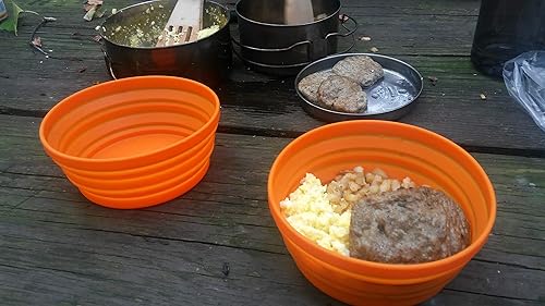 Miniatura 10 de UST FlexWare - Cuenco plegable con resistente, flexible, compacto, sin BPA, diseño para senderismo, mochilero, camping, viajes y supervivencia al