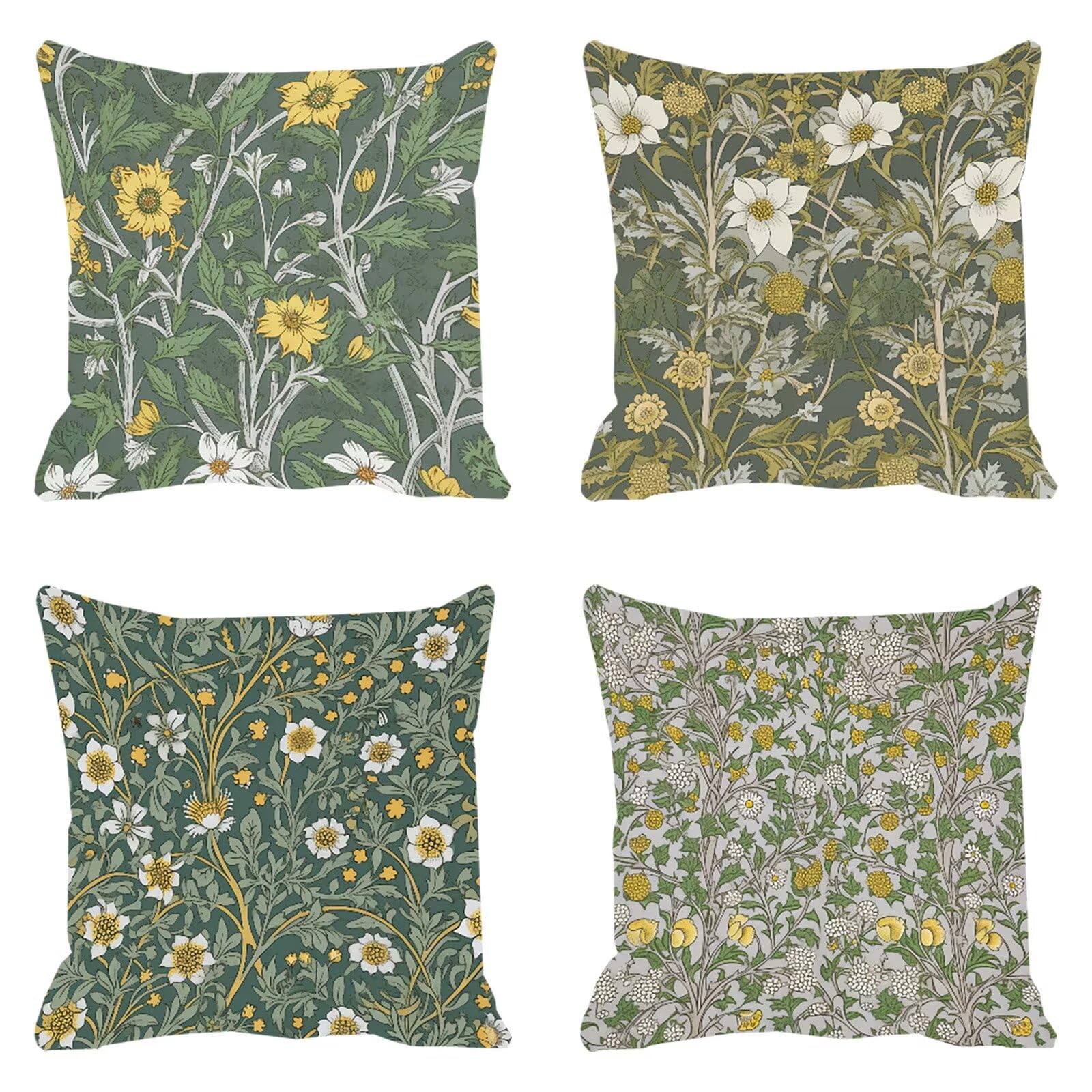 Housse coussin exterieur impermeable vert sauge pour embellir votre salon de jardin