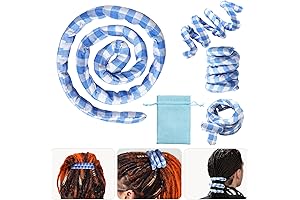 LUCHOI Bendable Loc Hair Tie for Dreadlocks and Ponytails