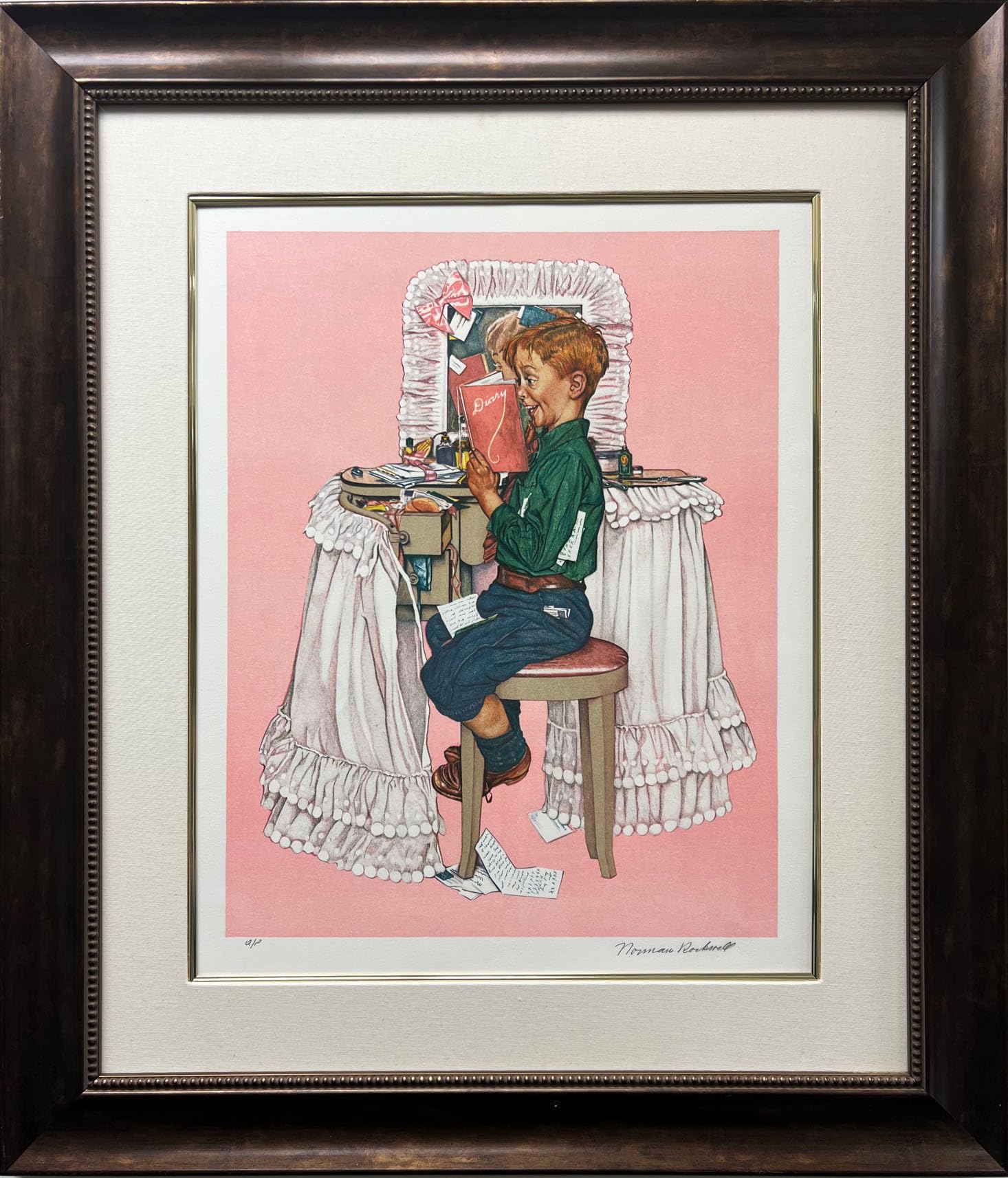 Amazon.com: Norman Rockwell Secrets HAND SIGNED ORIGINAL