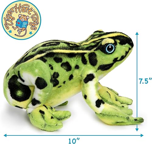 Miniatura 3 de Frisco The Frog - Peluche de sapo de árbol de dardo venenoso de 10 pulgadas