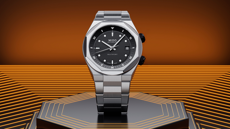 Amazon.com: MIDO Multifort 8 Two Crowns - Swiss Automatic Watch