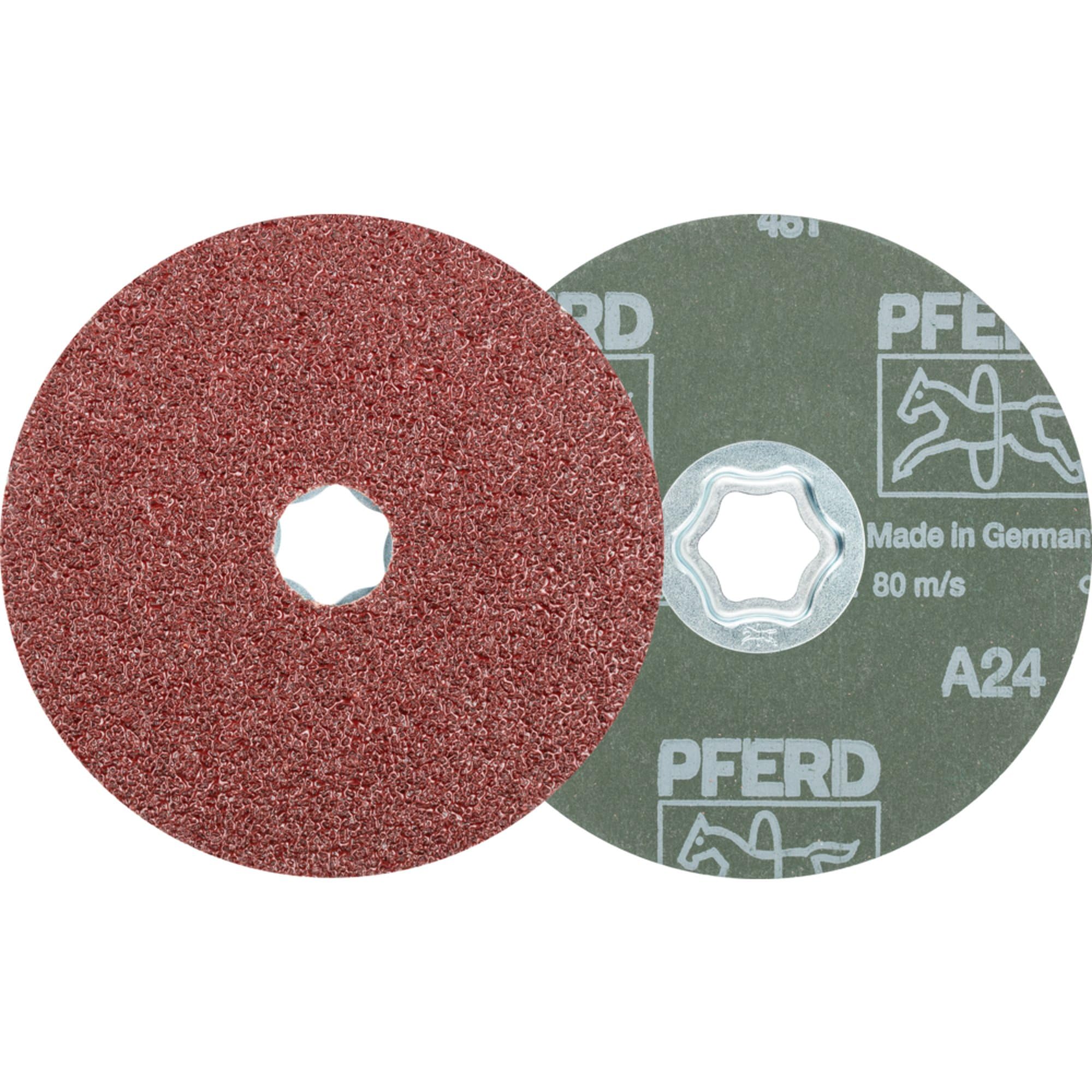 25 discos de fibra PFERD COMBICLICK CC-FS 125 A 24. : 64190102