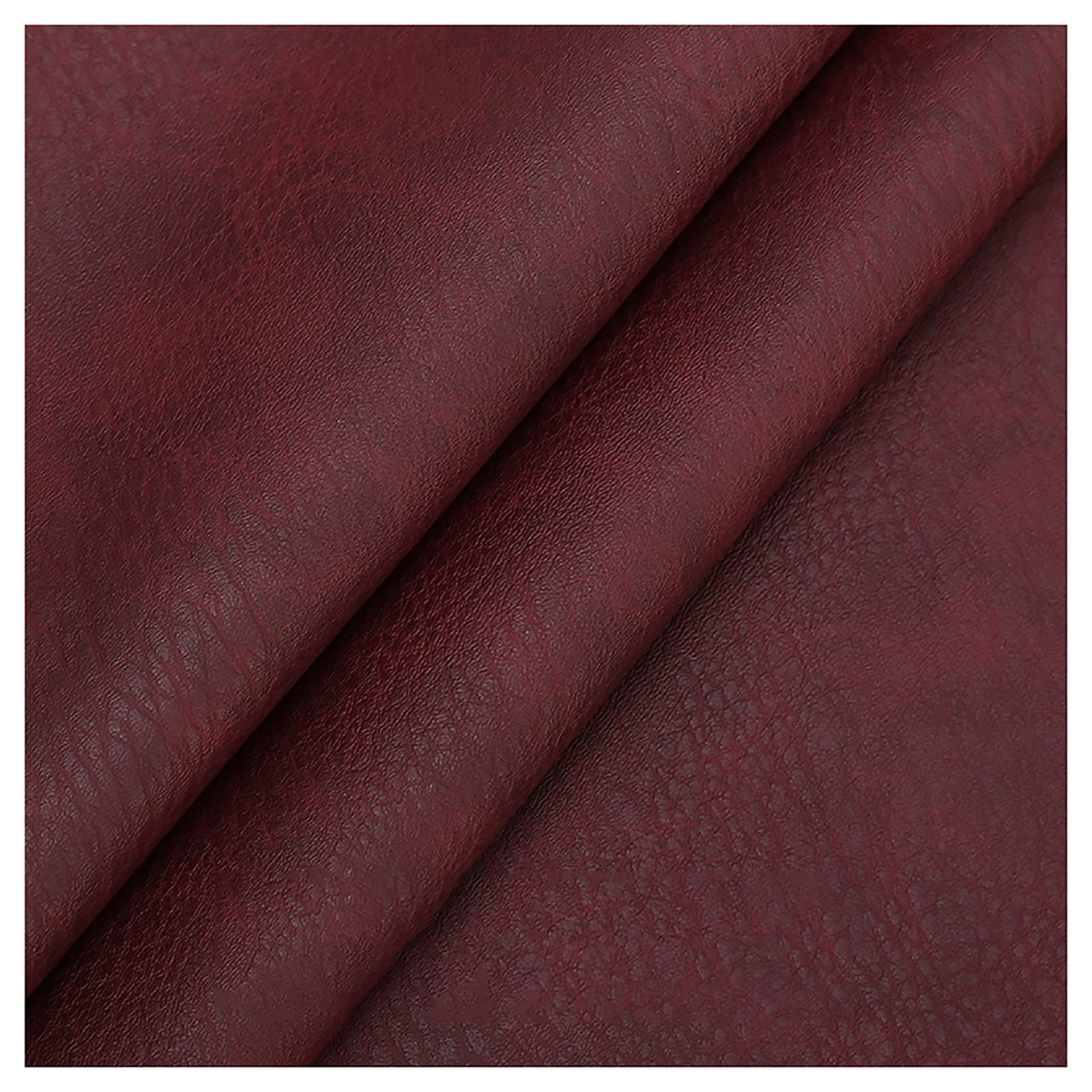 Tissu en simili cuir souple texturé fuchsia grand format pour loisirs créatifs