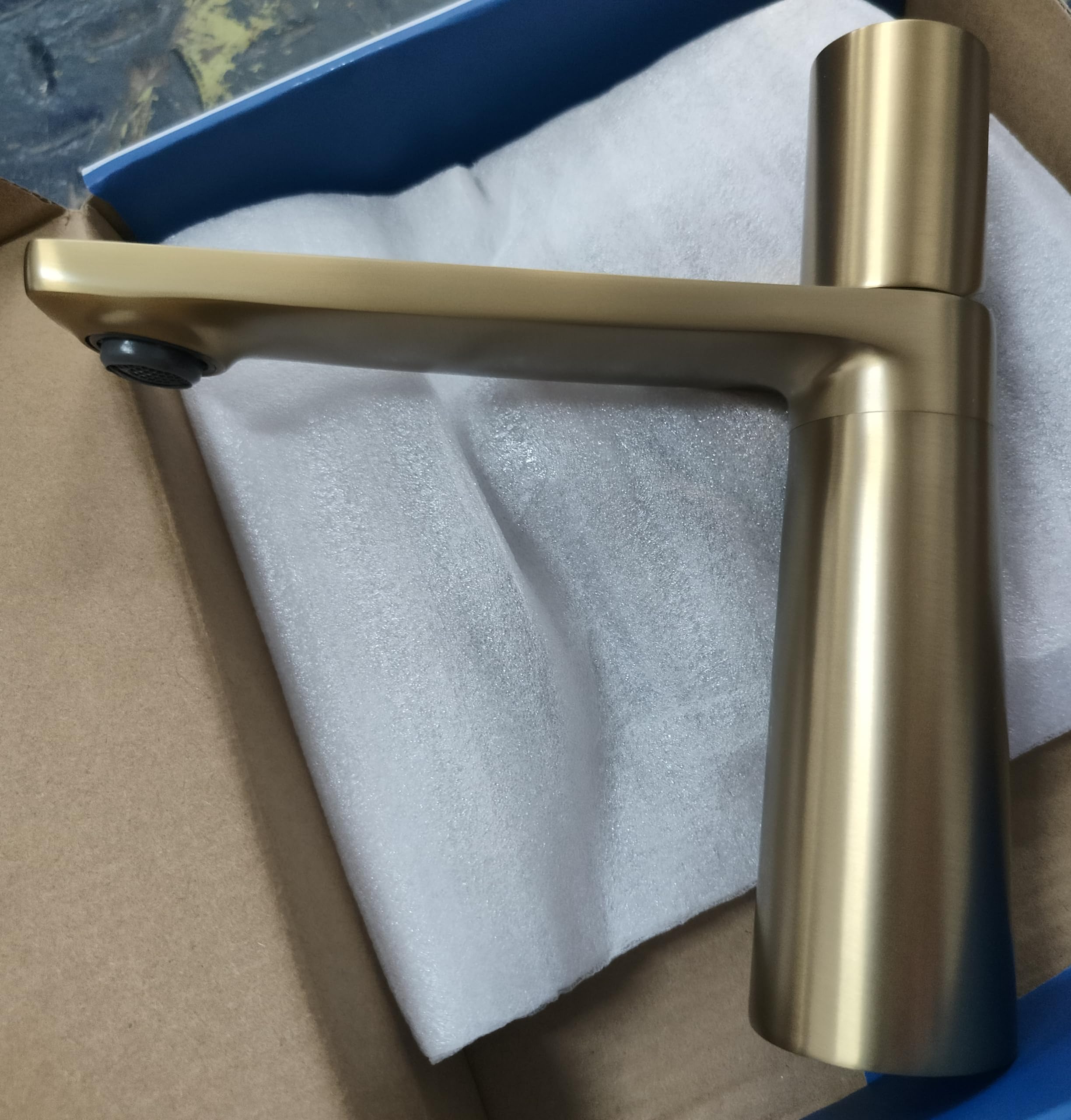 Single Lever Mixer Brushed Gold