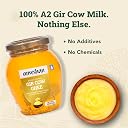 Anveshan A2 Gir Cow Desi Ghee 150ML | Bilona Method | Curd-Churned & Cultured | Pure & Natural | Danedar Texture | Lactose-Free, Gluten-Free | Grass-Fed | Lab Tested | Glass Jar gallery image