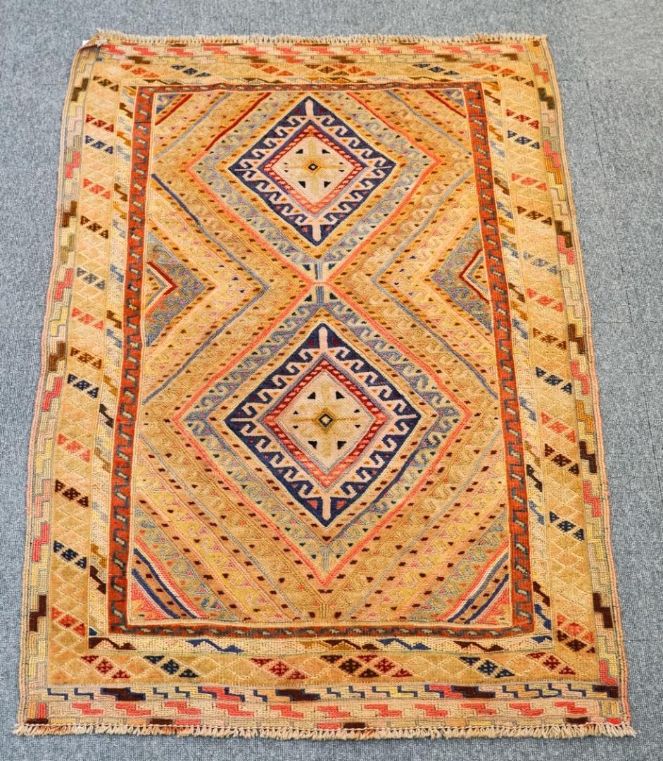 アフガニスタン キリム トライバルラグ　size:120cm × 80cm アフガニスタン キリム トライバルラグ size:120cm × 80cm