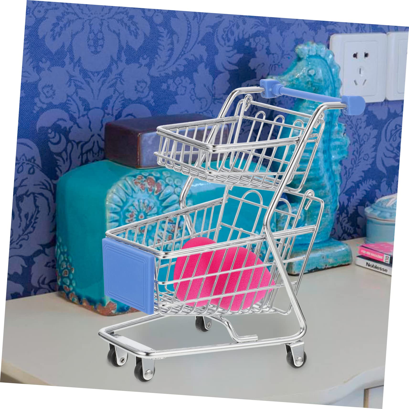 Amazon.co.jp: Toyvian ミニショッピングカート スーパーカート