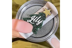 Personalized Name Plate for Stanley Cup, Christmas Custom Tumbler Topper Tag, Raised...