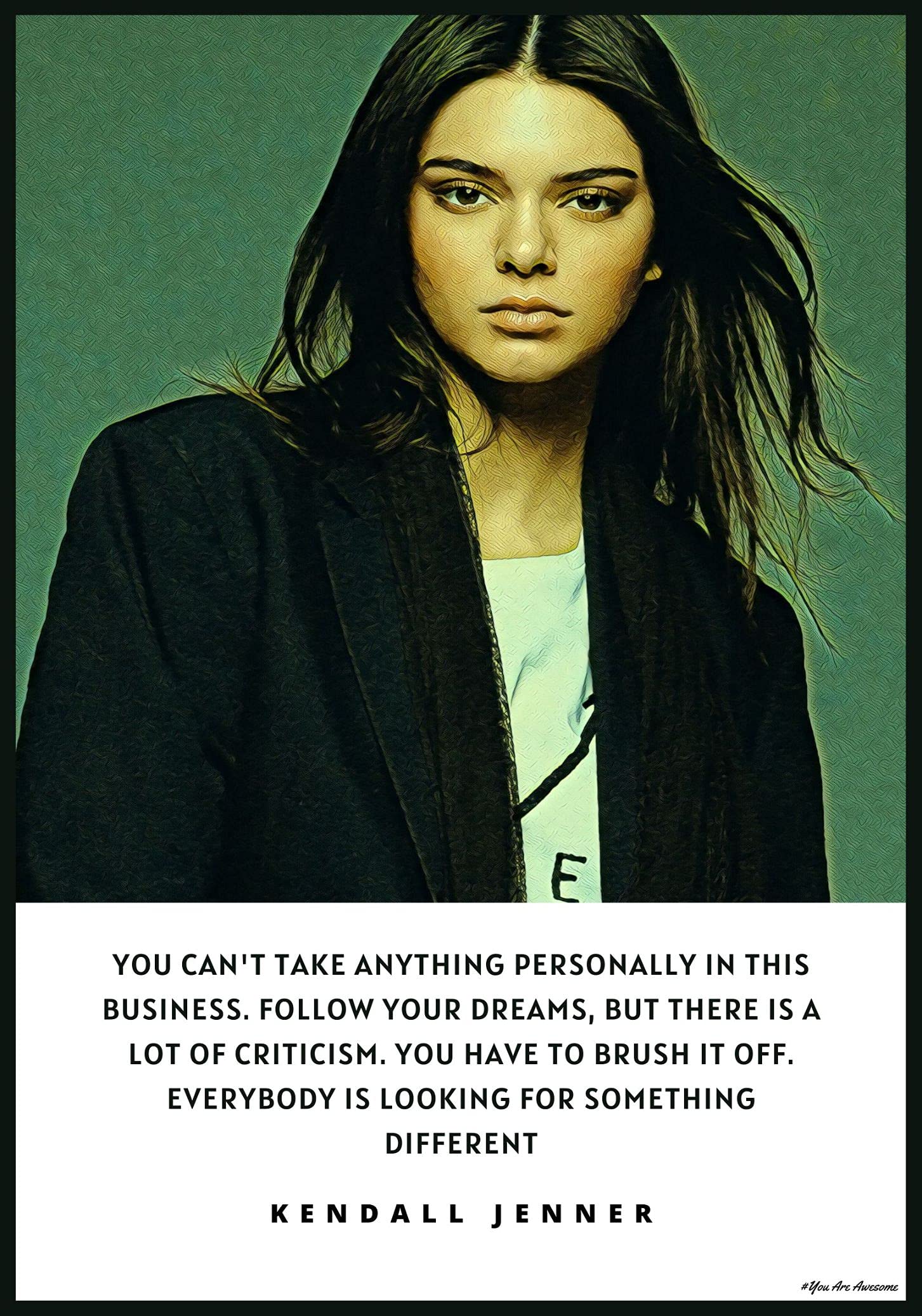 Kendall Jenner Quotes Kendall Jenner Quote thatsbeauty