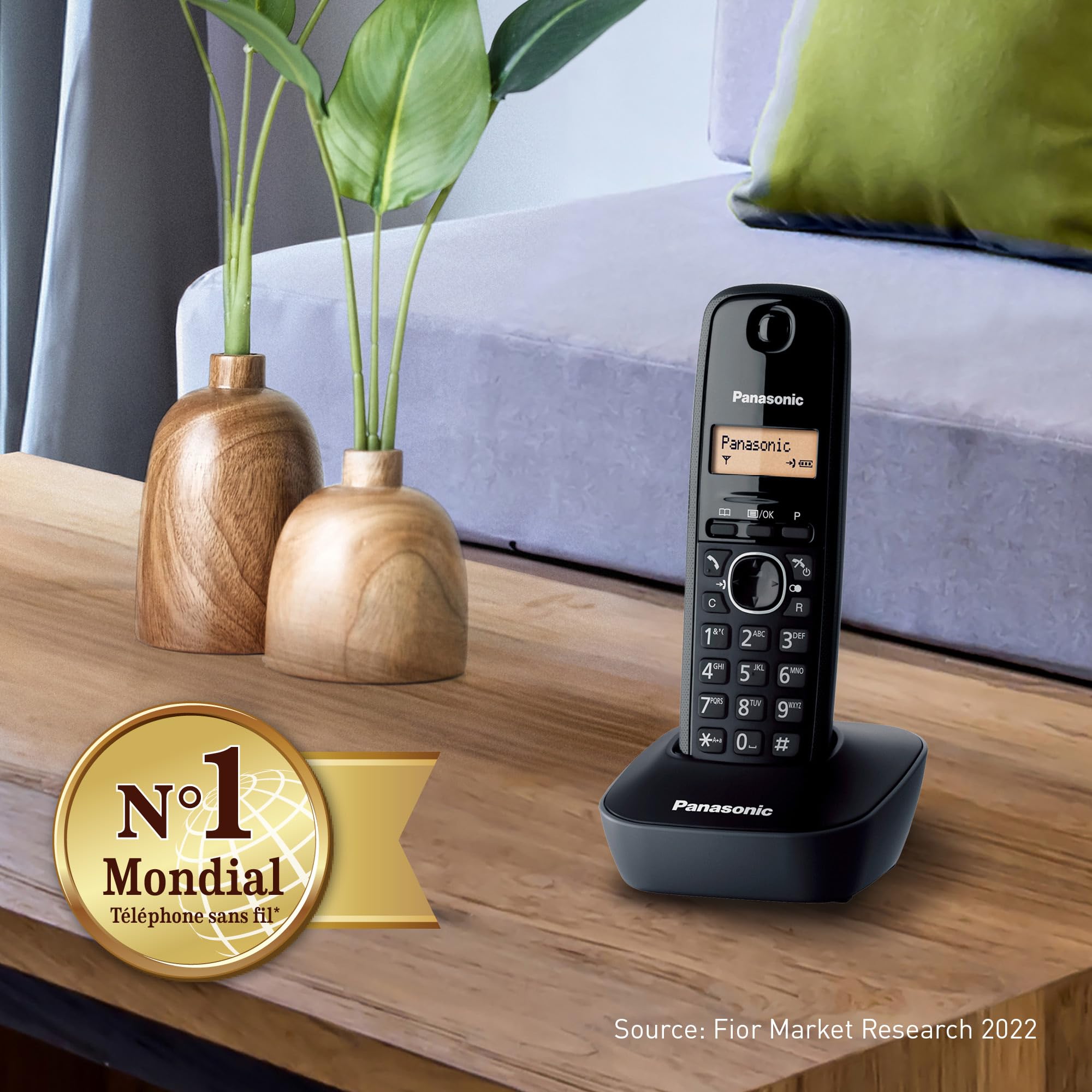 Téléphone sans fil PANASONIC KX-TGU112EXB