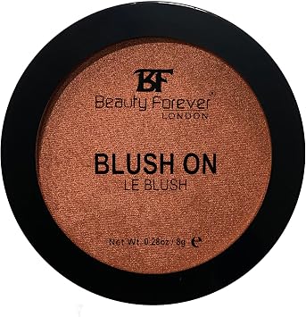 Beauty Forever Blush On, Lightweight, Shimmery Natural Matte Finish, Oil Free Suitable For All Skin Types, Cool Natural Looks Blushing Cheeks, Available in Fabulous Shades, 8gms 03 TERRACOTTA