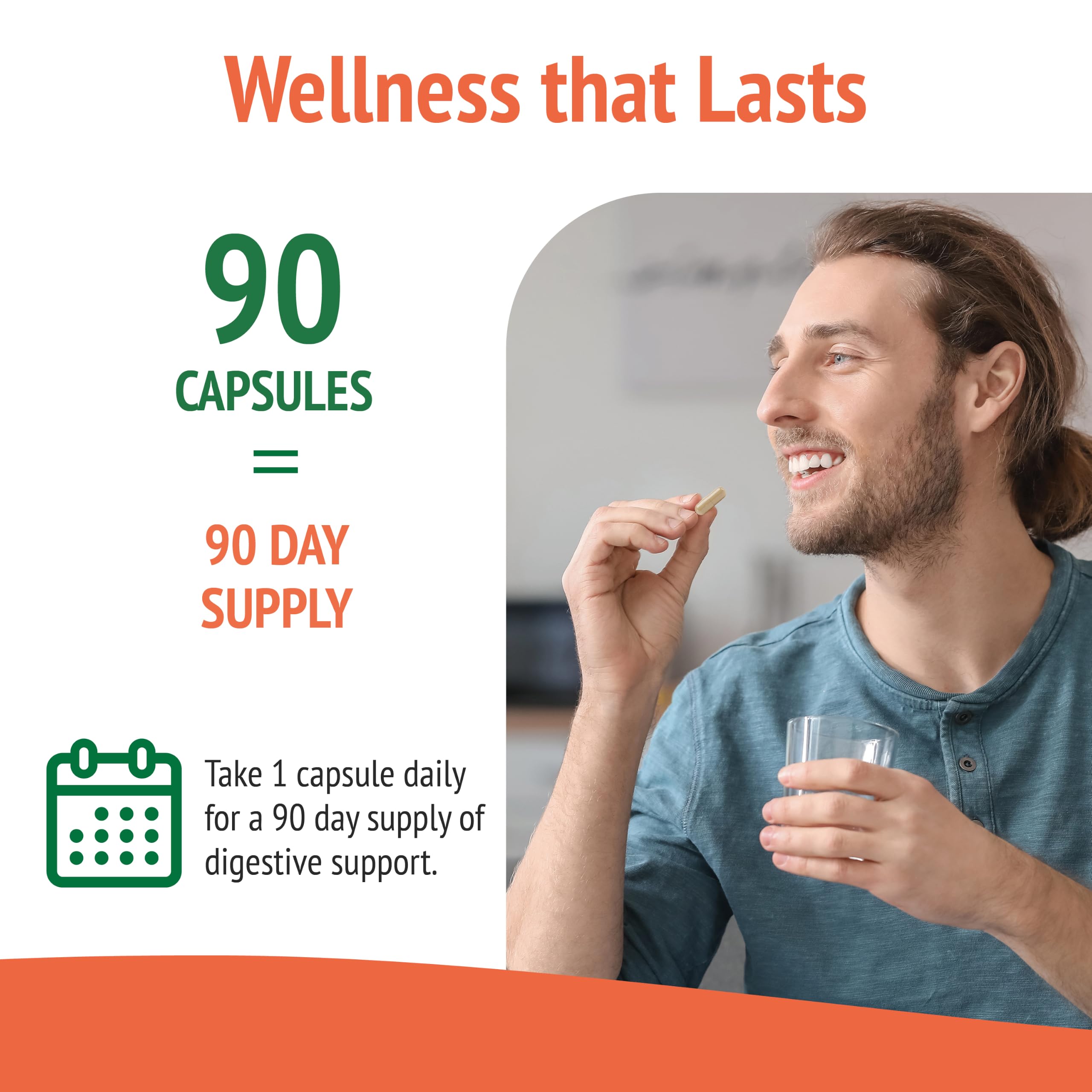 Botanic Choice Aloe Vera Leaf & Latex 500mg, Digestive Support, 90 Capsules — Amazon image 8