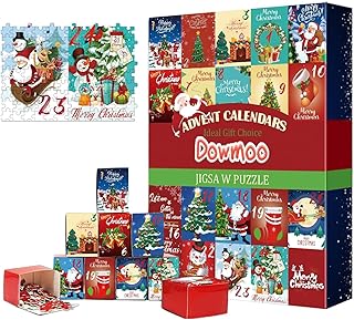 Christmas Advent Calendar 2023, Advent Calendar Jigsaw Puzzle 2023, 2023 Christmas Advent Calendar Jigsaw Puzzle 1000pcs, Christmas Countdown Advent Calendar, Holiday Gifts for Kids