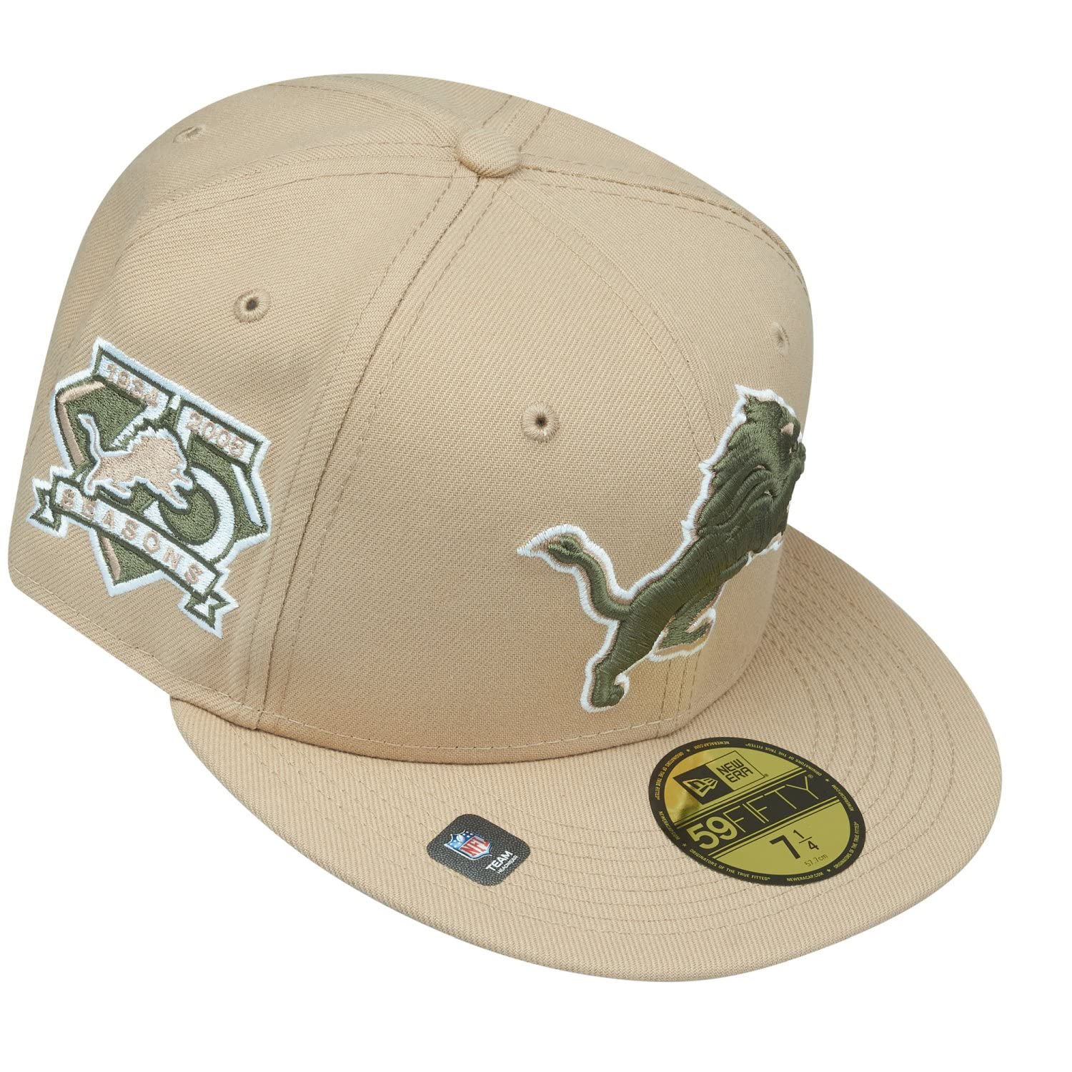 New Era 59Fifty - Berretto Anniversary NFL Teams, colore: Beige