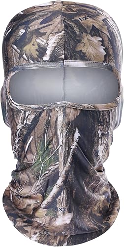 WTACTFUL Máscara de Hunter Mask Tree Camouflage Face Mask para Caza Senderismo disponible en Yaxa Peru