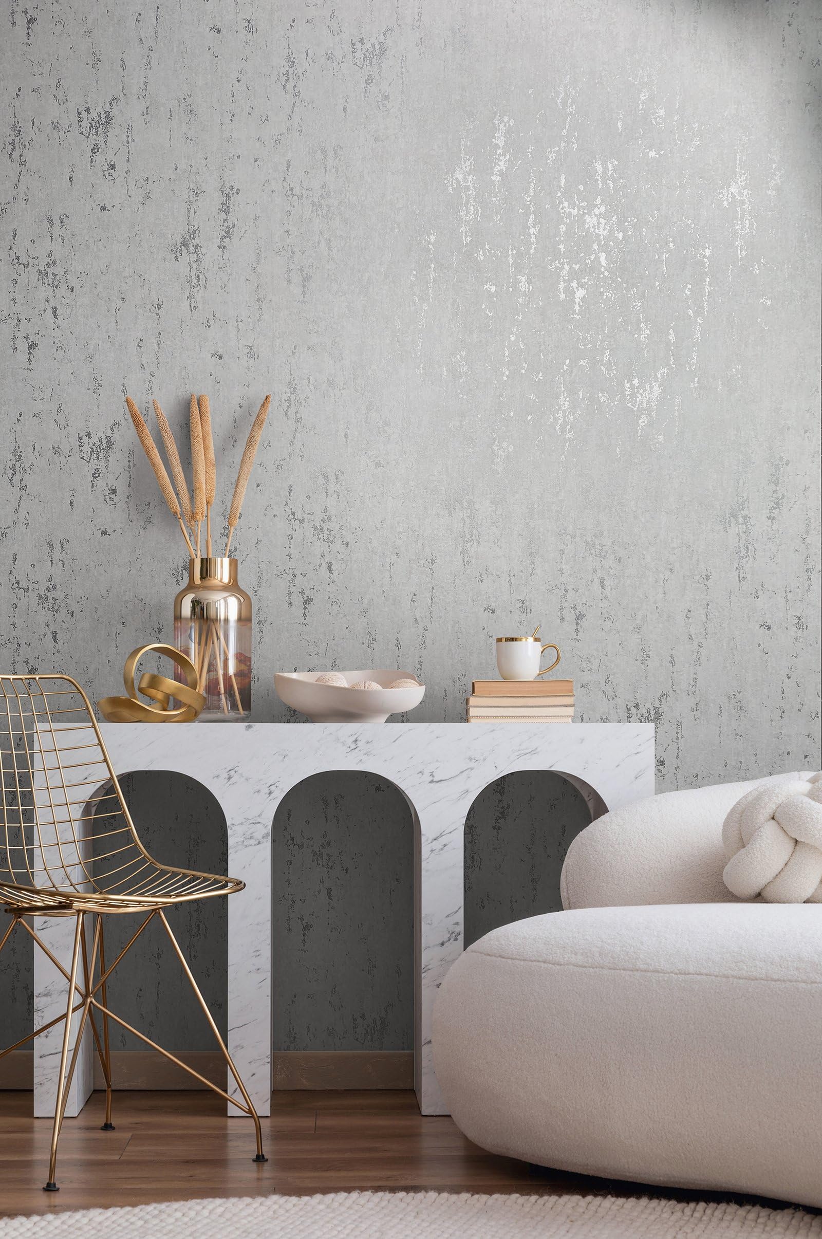 Galerie 35144 City Romance Grey Industrial Wallpaper