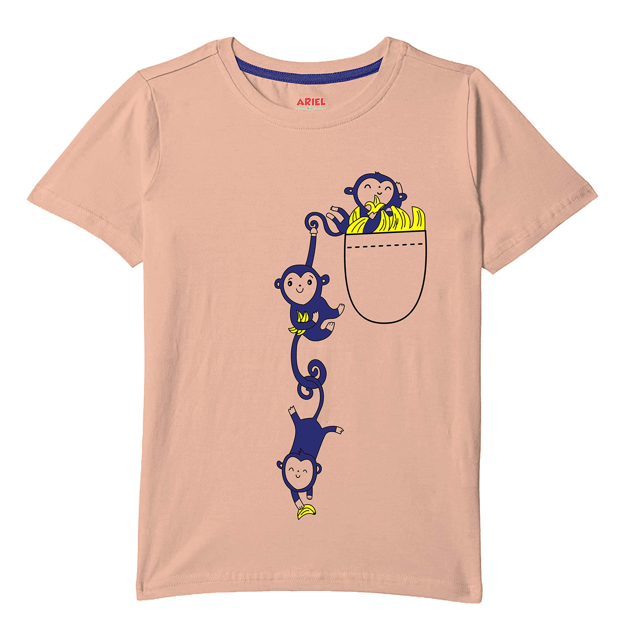 Boy's Regular Fit Tshirt(Pack of 1)