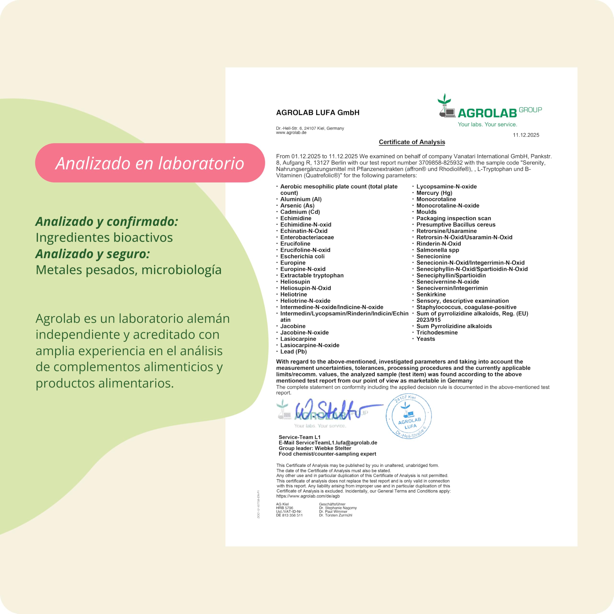 Suplemento RELAJANTE | Con Ashwagandha + L-Triptofano + Rhodiola + Hipérico | Para Stress y Concentracion | Vitaminas B | Sin Aditivos | Vegano | Vegavero