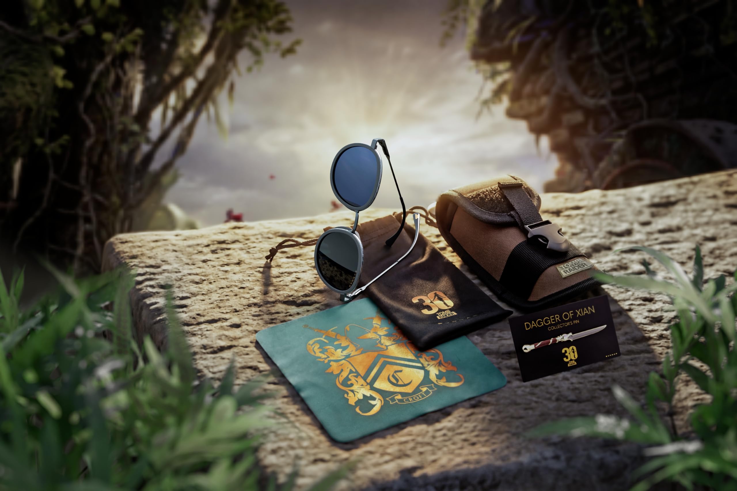 GUNNAR x Tomb Raider – Croft - Okulary blokujące światło niebieskie