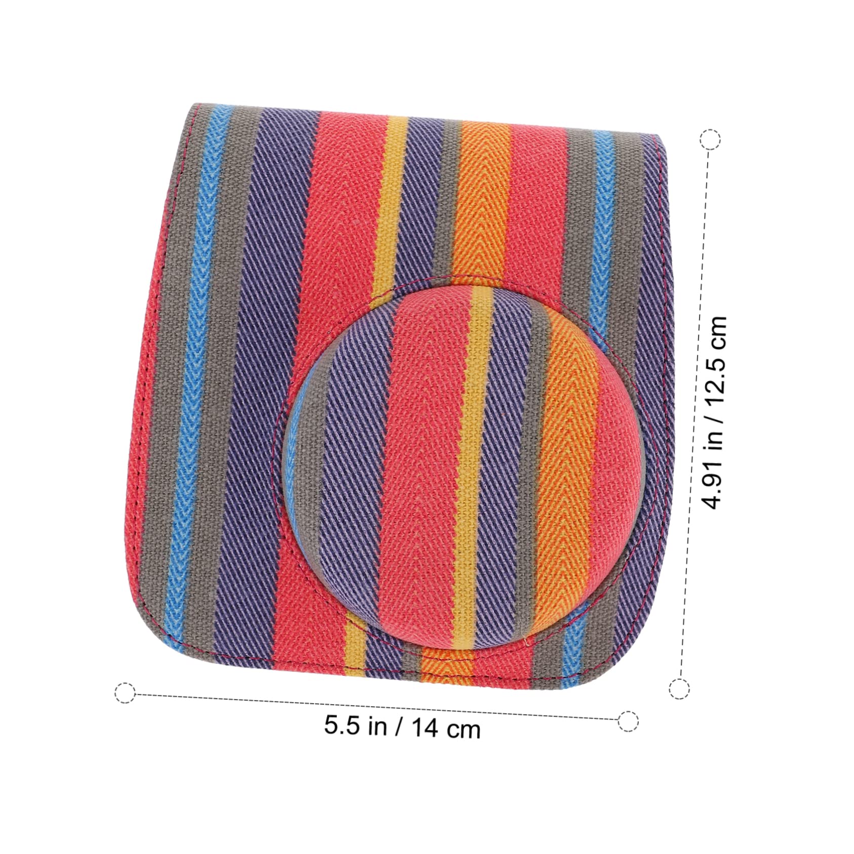 Gatuida 2pezzi Custodia Protettiva Per Fotocamera Istantanea Mini Borsa Da Viaggio Colorata Con Tracolla Design Elegante e Funzionale Protezione Da Graffi e Danni