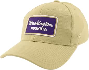 Zephyr LSU Tigers Fitted Hat - NCAA Officially Licensed Mid-Profile Hat, Brick Secondary Color - View #4