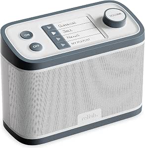 Relish Simple Radio & Music Player FM/USB/MP3 - Easy Use for Dementia