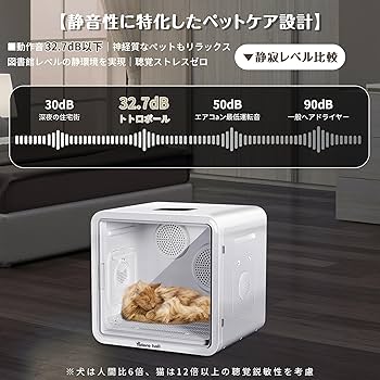 Amazon | [業界初82L大容量]Totoro ball ペットドライルーム
