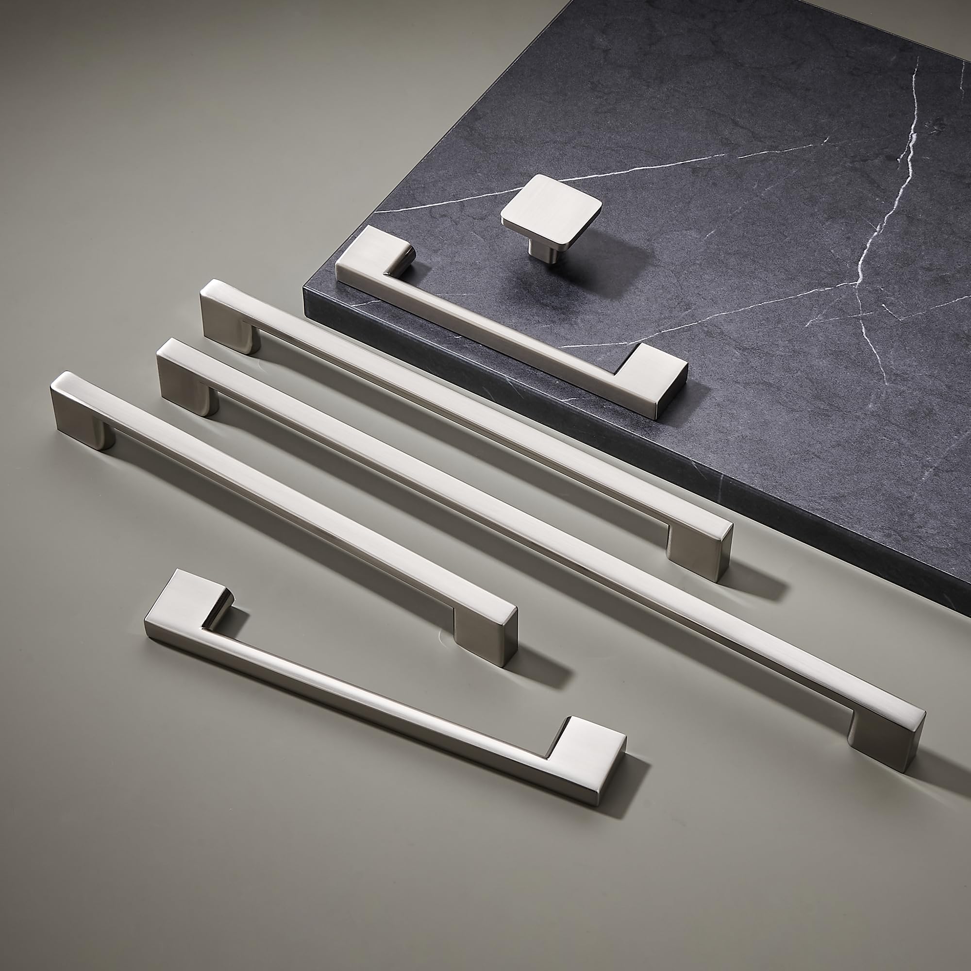 Home Expert Cabinet Knobs 10 Pack Brushed Nickel Kitchen Cabinet Knobs