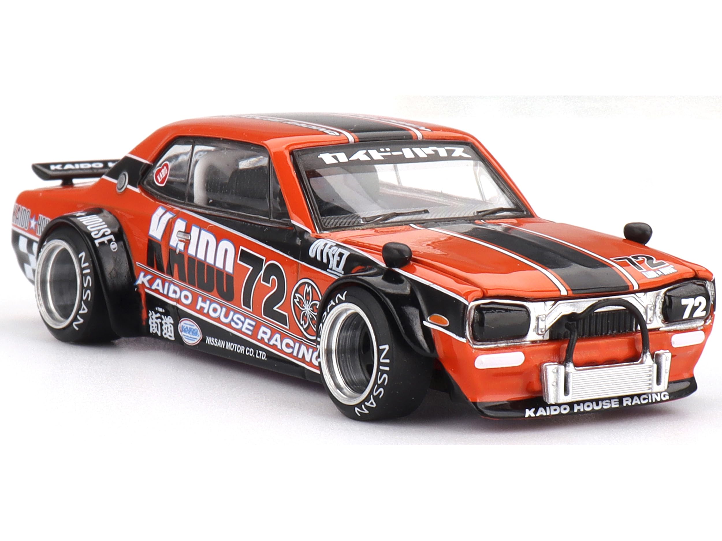 NISSAN SKYLINE GT-R (KPGC10) N 72 KAIDO HOUSE RACING V1 1969 RED