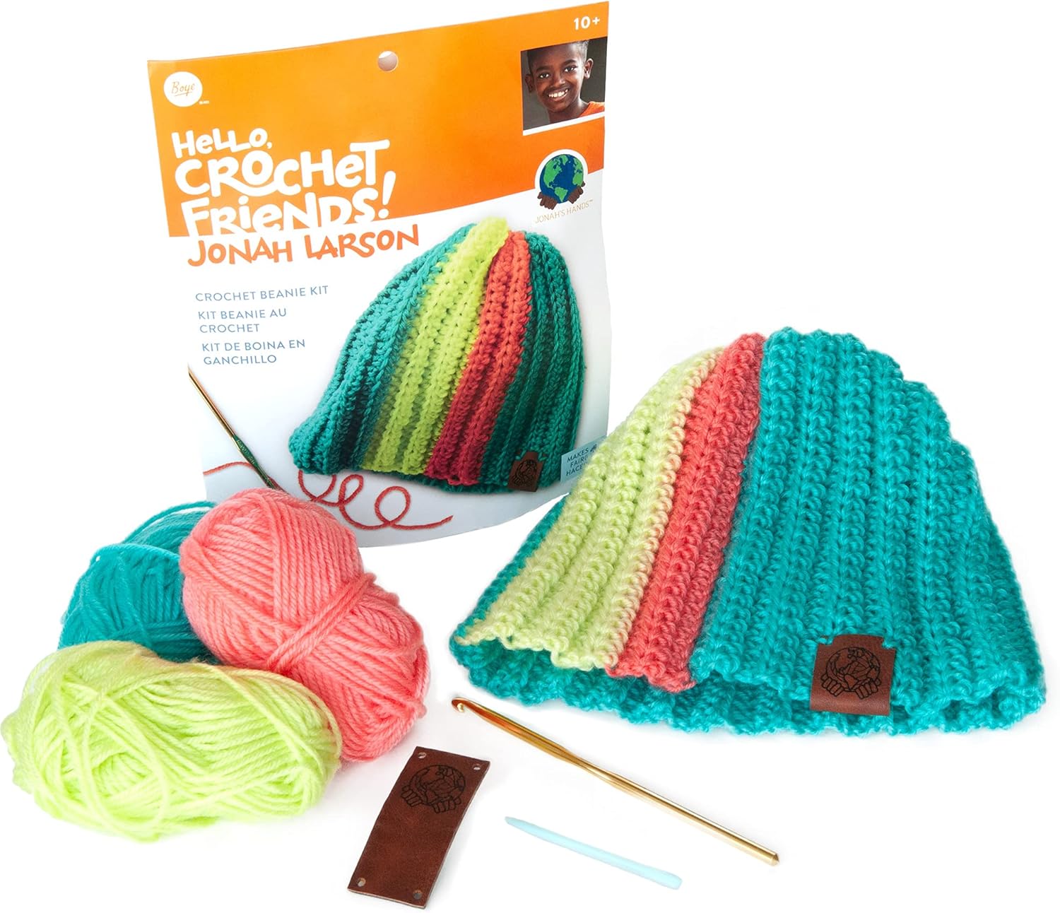 Jonah Larson Crochet Friends Beanie KIT BigaMart