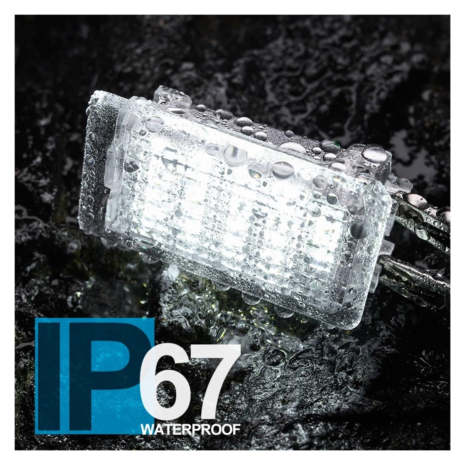 impermeable Para Opel/Vauxhall Para Corsa D S07 2006-2014 Iluminación Interior Coche SMD LED Debajo Espacio Para Los Pies/equipaje Maletero/guante Led blanco luz matrícula(4x F R Footwell)
