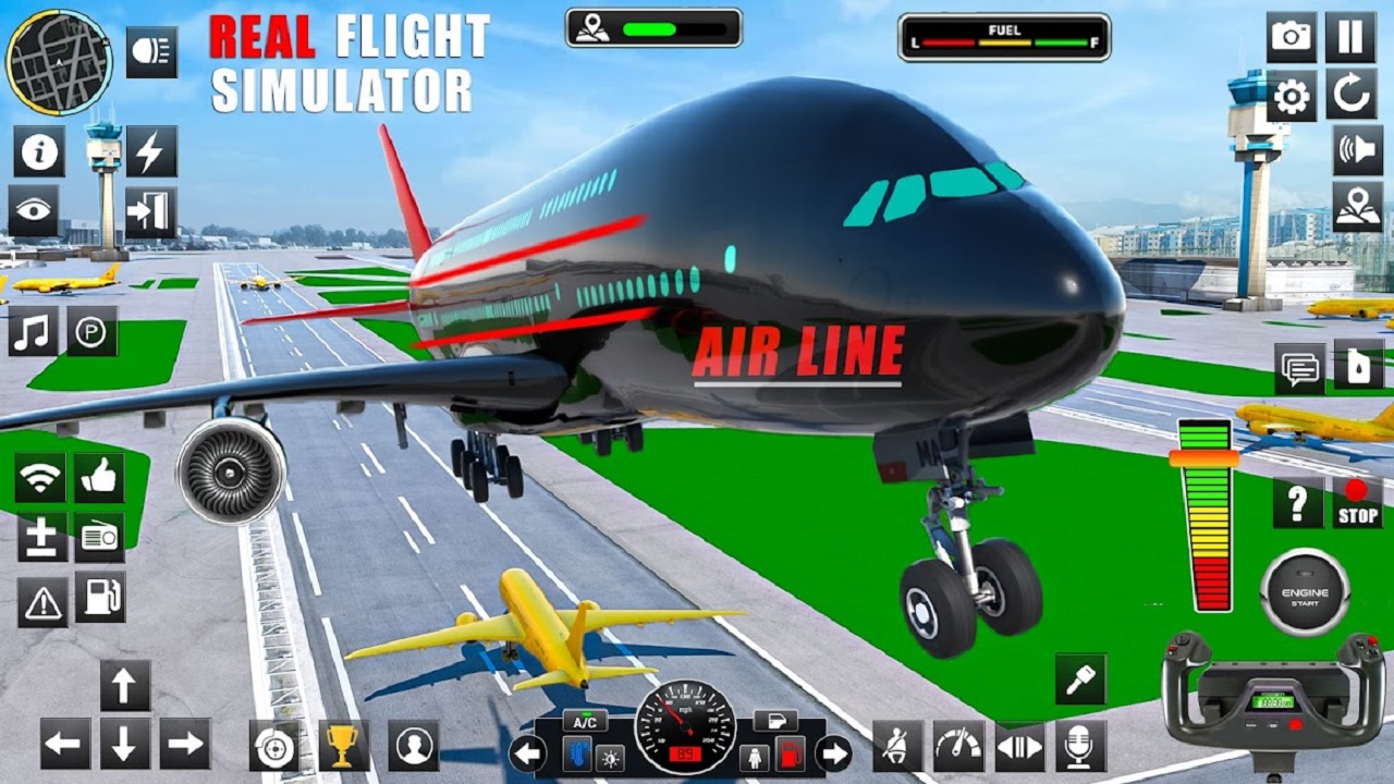 Pilot Flight Simulator 2023 Airplane Flight Simulator Game City