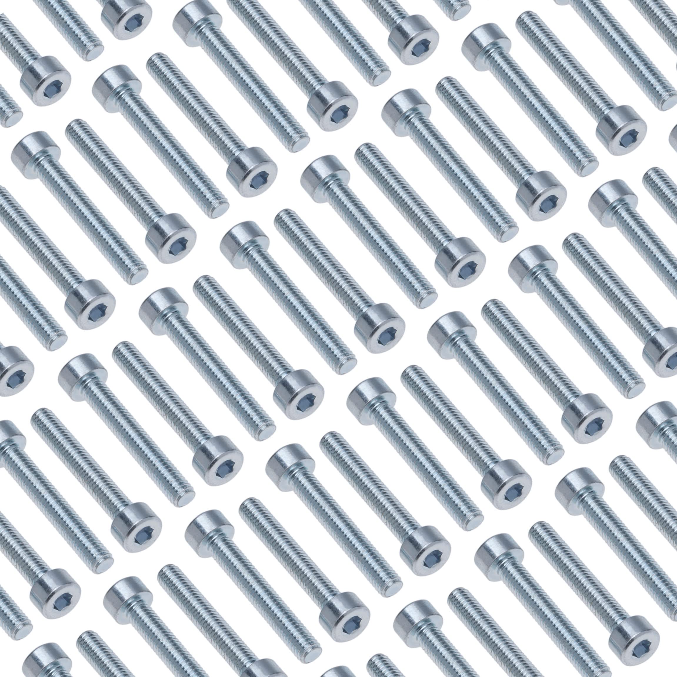 50) M6-1,0x16 Viti Tappo Testa A Brugola Presa 6 Mm X 16 Mm - Foto 12