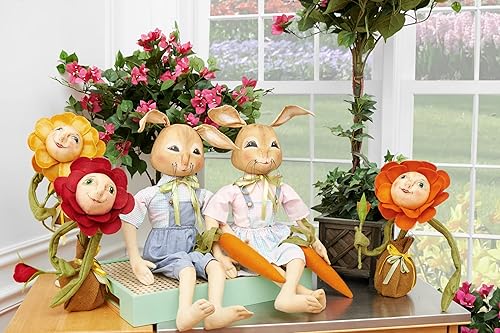 Miniatura 4 de GALLERIE II Buttercup Girasol Gathered Traditions Joe Spencer - Figura de mesa para todas las estaciones, verano, primavera, primavera, hogar, sala