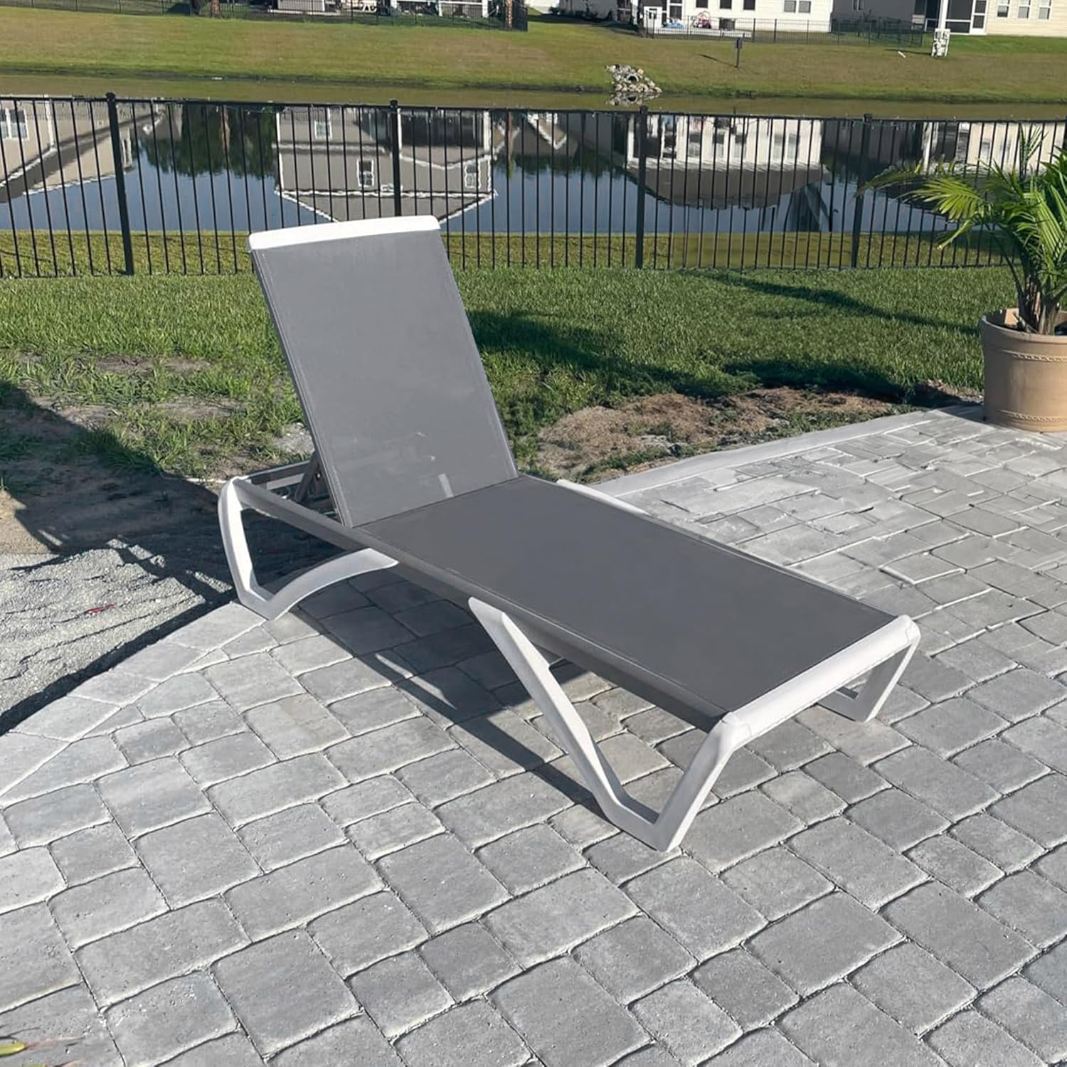 PURPLE LEAF Patio Chaise Lounge Chair Outside Cambodia Ubuy