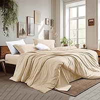 Vista 19 de Full Duvet Cover Set 100% Egyptian Cotton, 3Pcs Bedding Set- 1 Duvet Cover(No Insert) with 2 PillowShams, 400 Thread Count Super Soft Comforter White