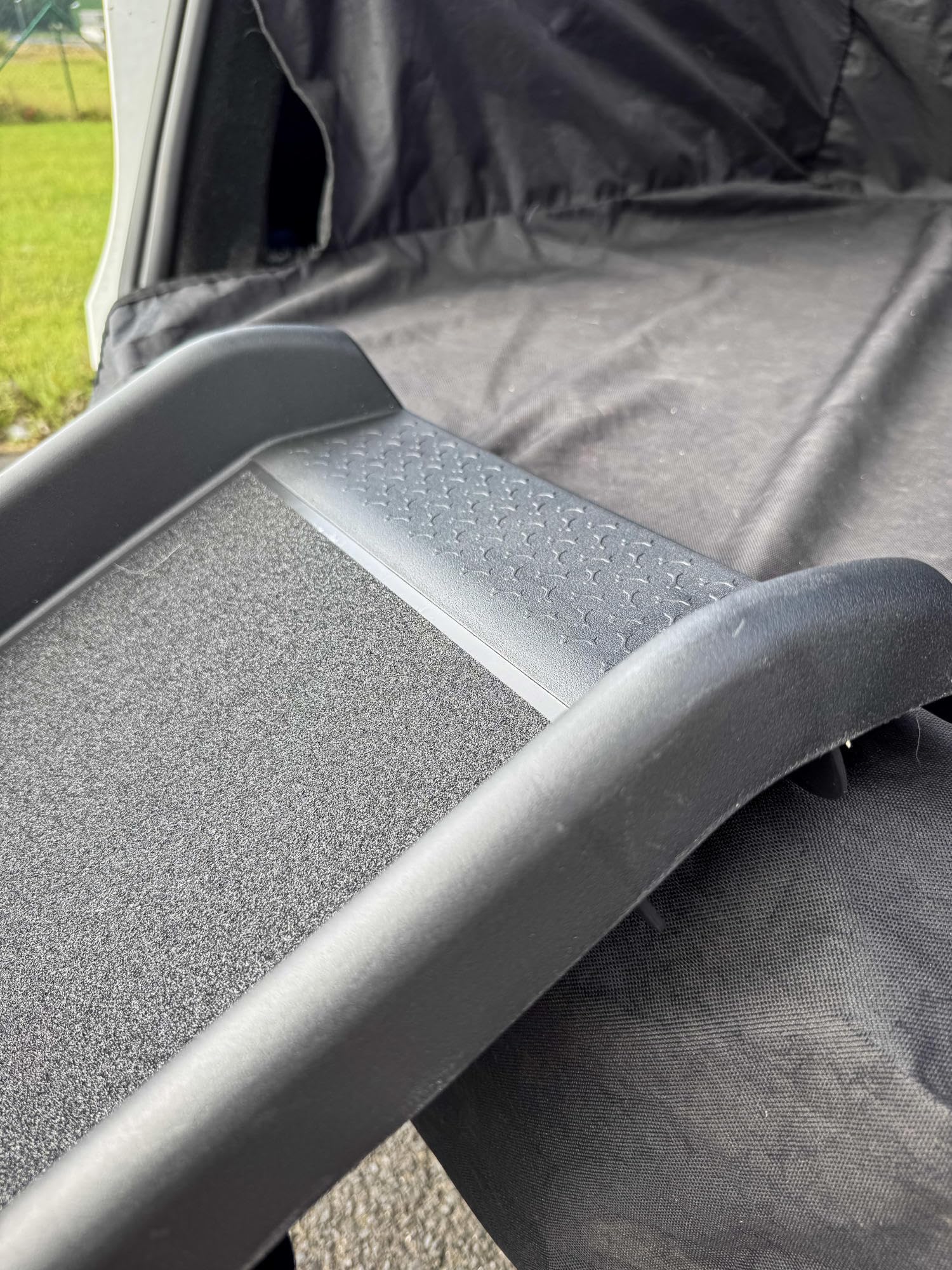 Car Dog RAMP 1 | rampa Plegable para Perros para Coche | 155 × 39 cm | Antideslizante, Ligera y Estable | para Perros de hasta 90 kg
