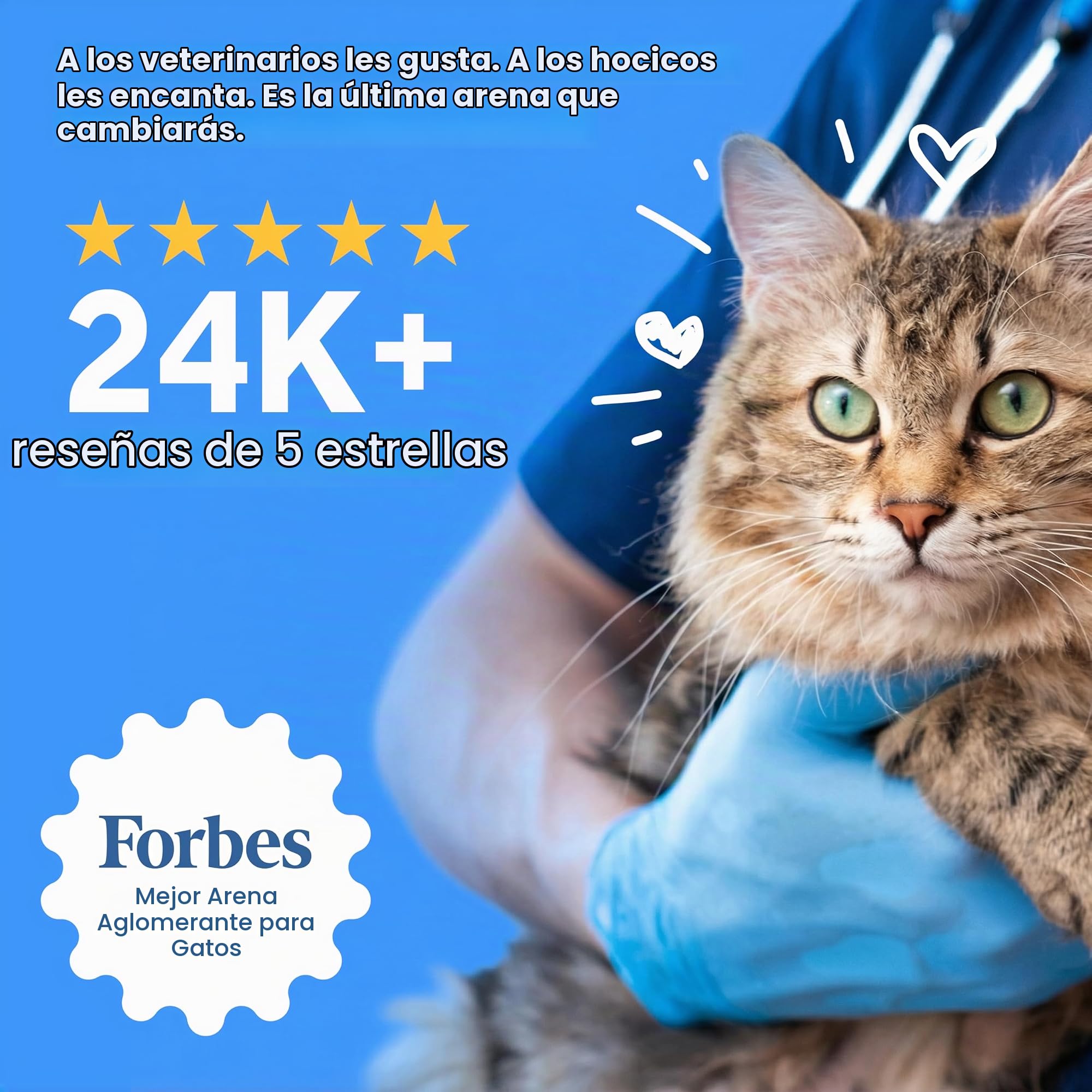 BoxiePro Limpieza Profunda, sin Olor, Arena para Gatos aglutinante probiótica, fórmula de Arcilla, hogar más Limpio, Caja de Arena Ultra Limpia, Control de olores Alimentado por probióticos, Arena