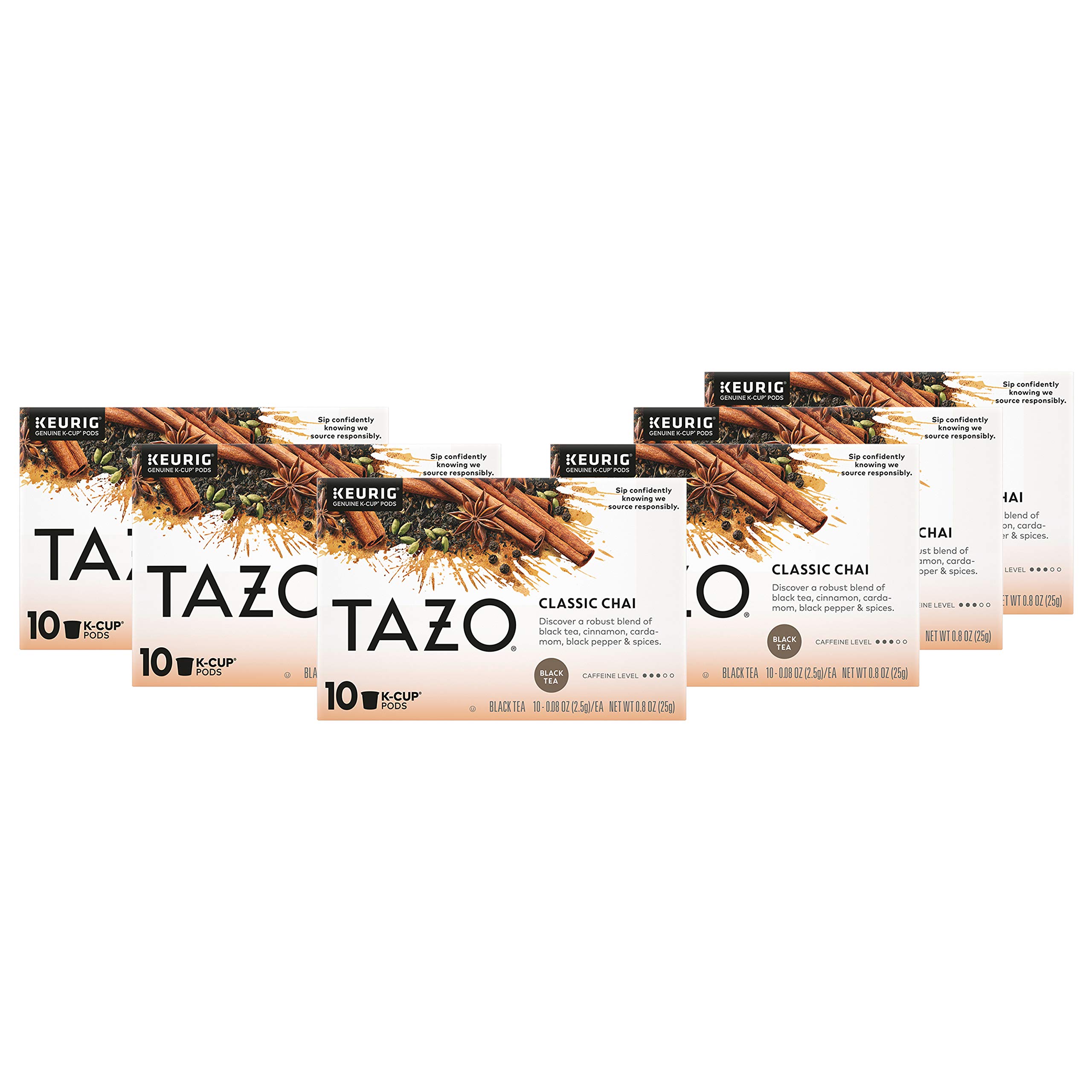 Amazon.com : TAZO Tea K-Cups, Chai Tea, Classic, 10 Count (Pack of