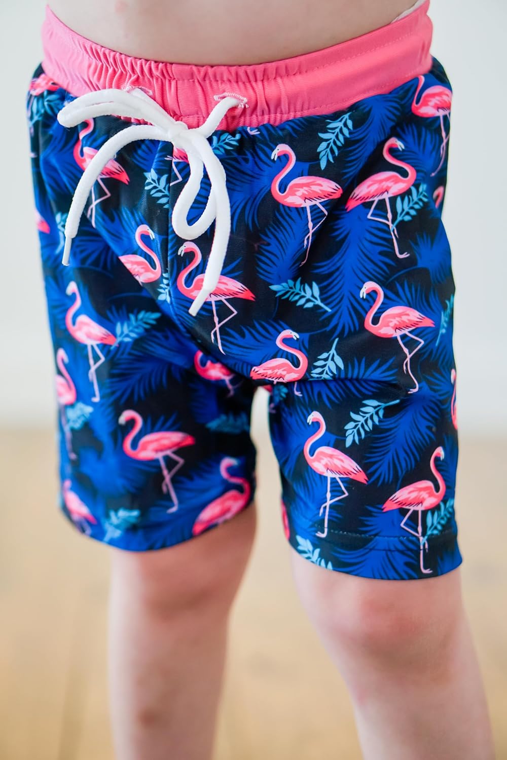 HIHA Toddler Baby Boy Swim Trunks Cartoon Pattern Hawaiian Beach Shorts Board Shorts Swimwear - Image 2