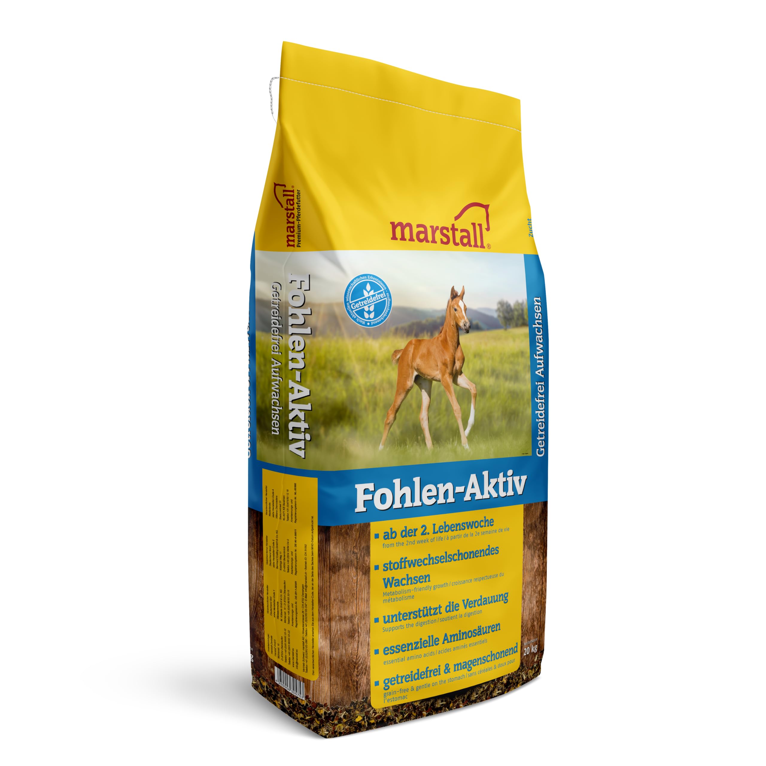 Marstall Fohlen-Aktiv 20kg Getreidefrei Aufwachsen