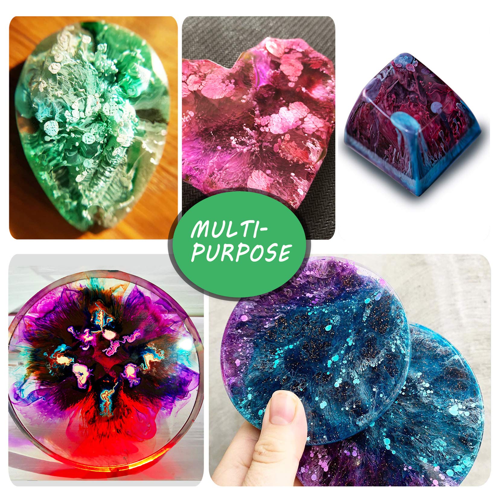 HXDZFX Alcohol Ink Set 22 vibrant Colors High Concentrated Alcohol