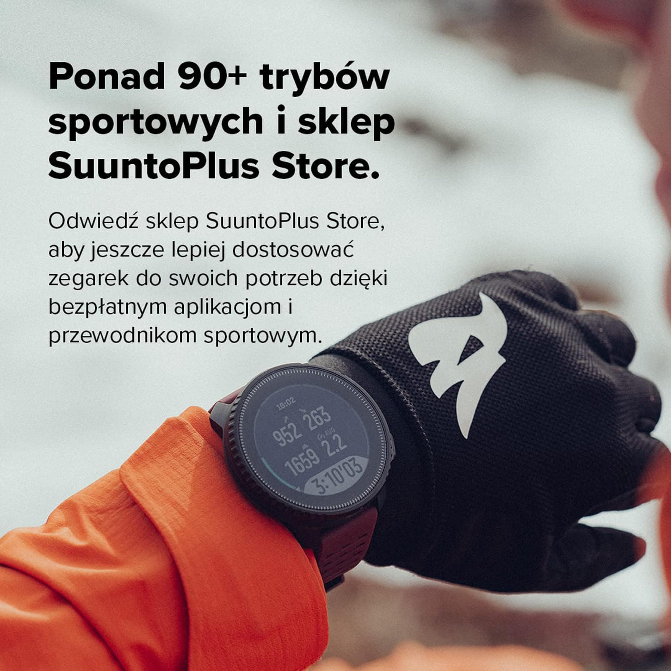 SUUNTO Vertical Zegarek sportowy GPS, ładowanie słoneczne z 95+ trybami | Mapy offline, 60 dni pracy na baterii, podwójne pasmo GNSS, wyprawy i treningi w terenie, aplikacja SUUNTO