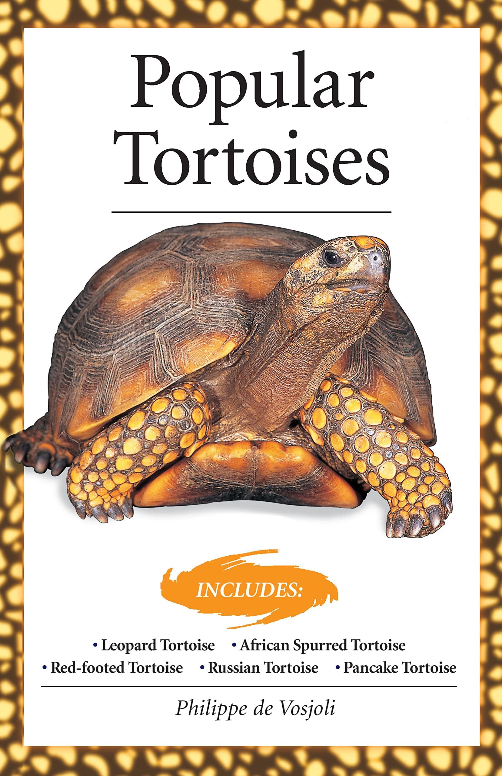 Popular Tortoises (CompanionHouse Books) Everything You Need to Know to Keep Your Pet Tortoise Healthy and Happy, from Advanced Vivarium Systems