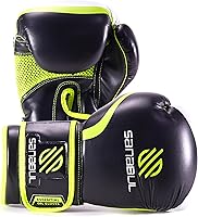 Sanabul Essential Gel Boxing Gloves | Men & Women Kickboxing MMA Muay Thai Heavy Bag Sparring Training